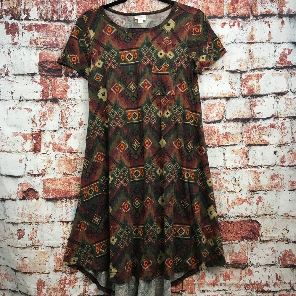 Lularoe Aztec Carly dress
